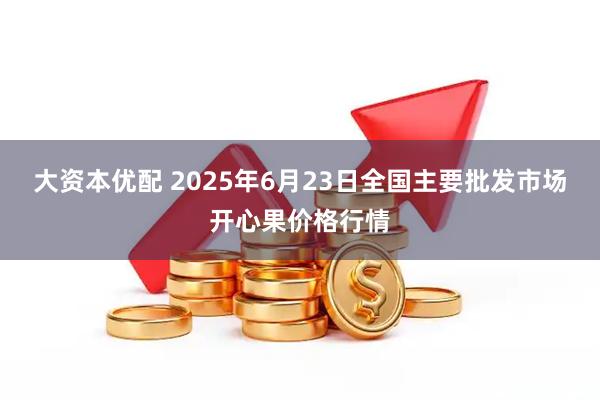 大资本优配 2025年6月23日全国主要批发市场开心果价格行情