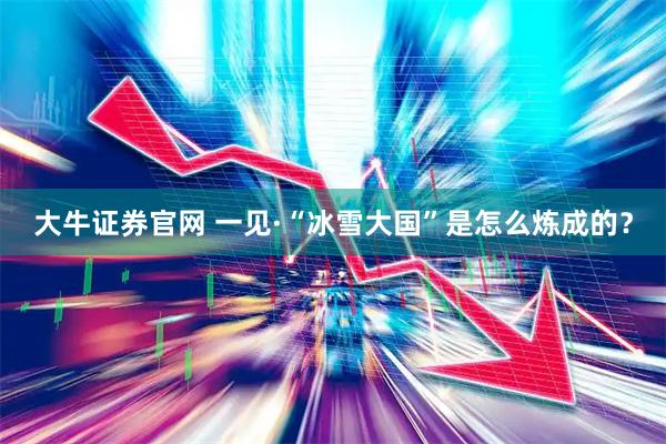 大牛证券官网 一见·“冰雪大国”是怎么炼成的？