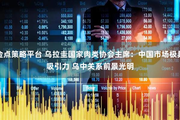 金点策略平台 乌拉圭国家肉类协会主席：中国市场极具吸引力 乌中关系前景光明